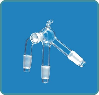 Receiver Adapters With Multiple Connection - Cat No. 024, Socket Size 14/23 & 19/26 | Ideal for Laboratory Glassware Applications