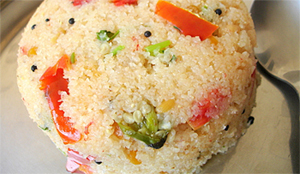 रवा उपमा मिश्रण