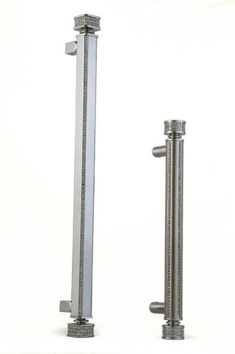 Diamond Handles - Stainless Steel, Aluminum Alloy | Silver Door Openers with Durable Screen Netting