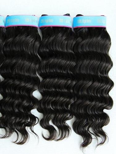 ब्लैक माइक्रो रिंग हेयर एक्सटेंशन