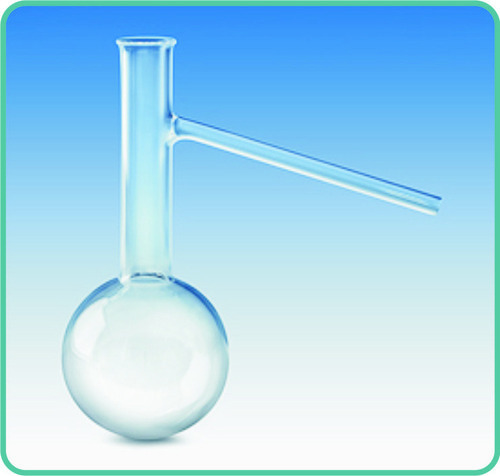 Teknik Distillation Flasks - Available in 100ml, 250ml, 500ml, 1000ml, and 2000ml Capacities | Laboratory Glassware with Side Tube for Enhanced Usage