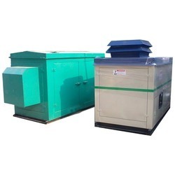 Vibration Free Acoustic Enclosures - Color: Green & Silver