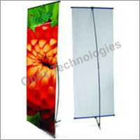L Shaped Standee