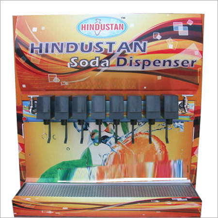 सेमी-ऑटोमैटिक 8 फ्लेवर सोडा मशीन