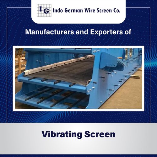 Vibrating Screen - Stainless Steel, Customized Dimensions | Designed for Stone Crusher, Industrial Use, and Rust Resistance