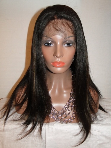 Black Half Wig