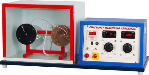 Emissivity Measurement Apparatus - Metal Assortment Set, Blue and White Design | 230 Voltage, 1 Year Warranty, Ideal for Laboratory Use