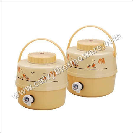 Water Jug - Steel, PP Material | Leak Proof, Sturdy Design, Stylish Look, Unique Shape