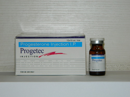 प्रोजेस्टेरोन पशु चिकित्सा इंजेक्शन (Progetec)