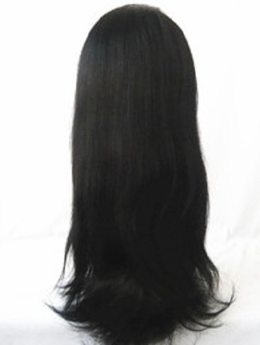 Human Hair Wig - Remy Hair, 150g Weight , Black Silky Straight Style, 254 - 812.8 Length
