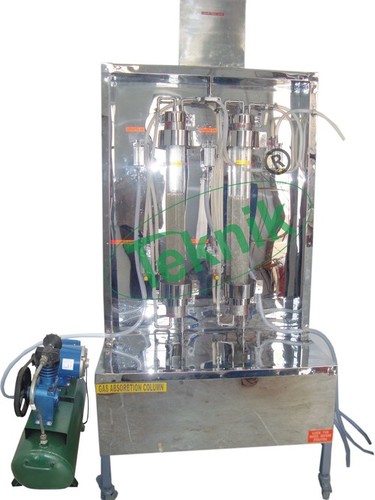 Absorption In Packed Column - Glass Design For Chemical Engineering | Visual Monitoring, Easy Operation, Humidification & Stripping Study