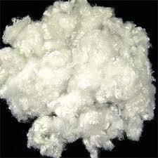 WHITE पॉलिएस्टर स्टेपल फाइबर