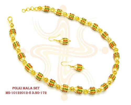 पर्ल माला सेट लिंग: महिलाएं