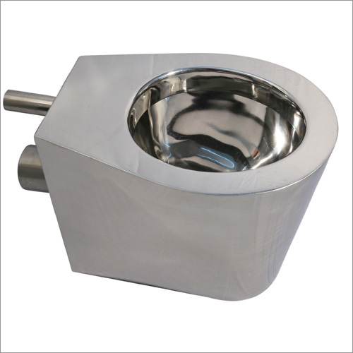 स्टेनलेस स्टील ढका हुआ WC