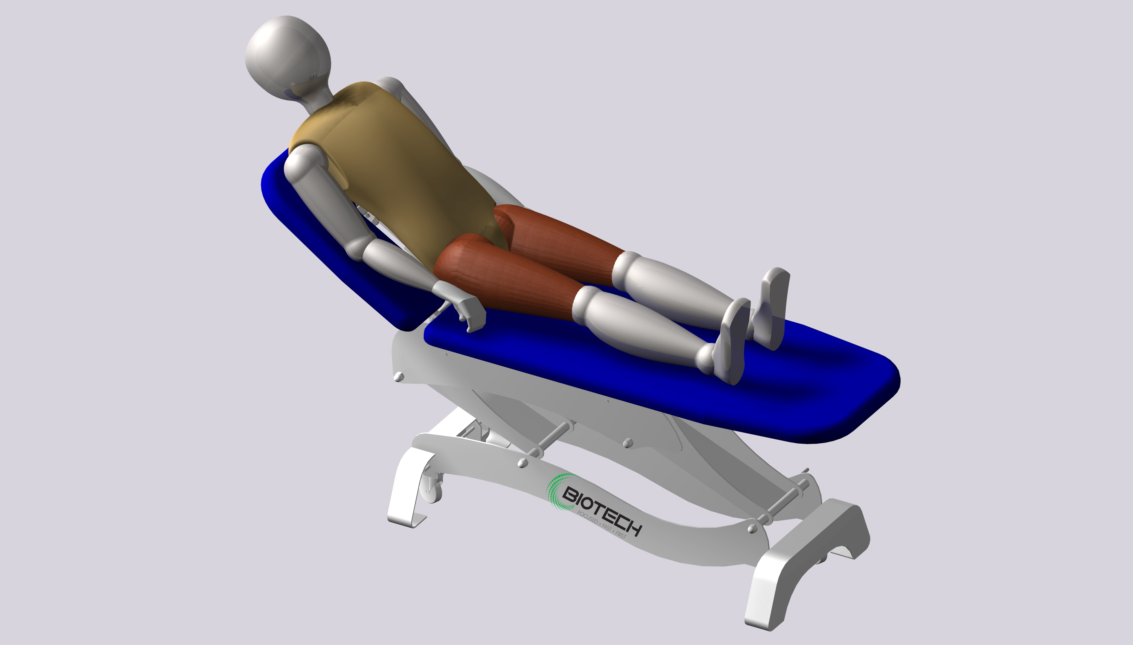Phantom 2 Section Treatment Table 