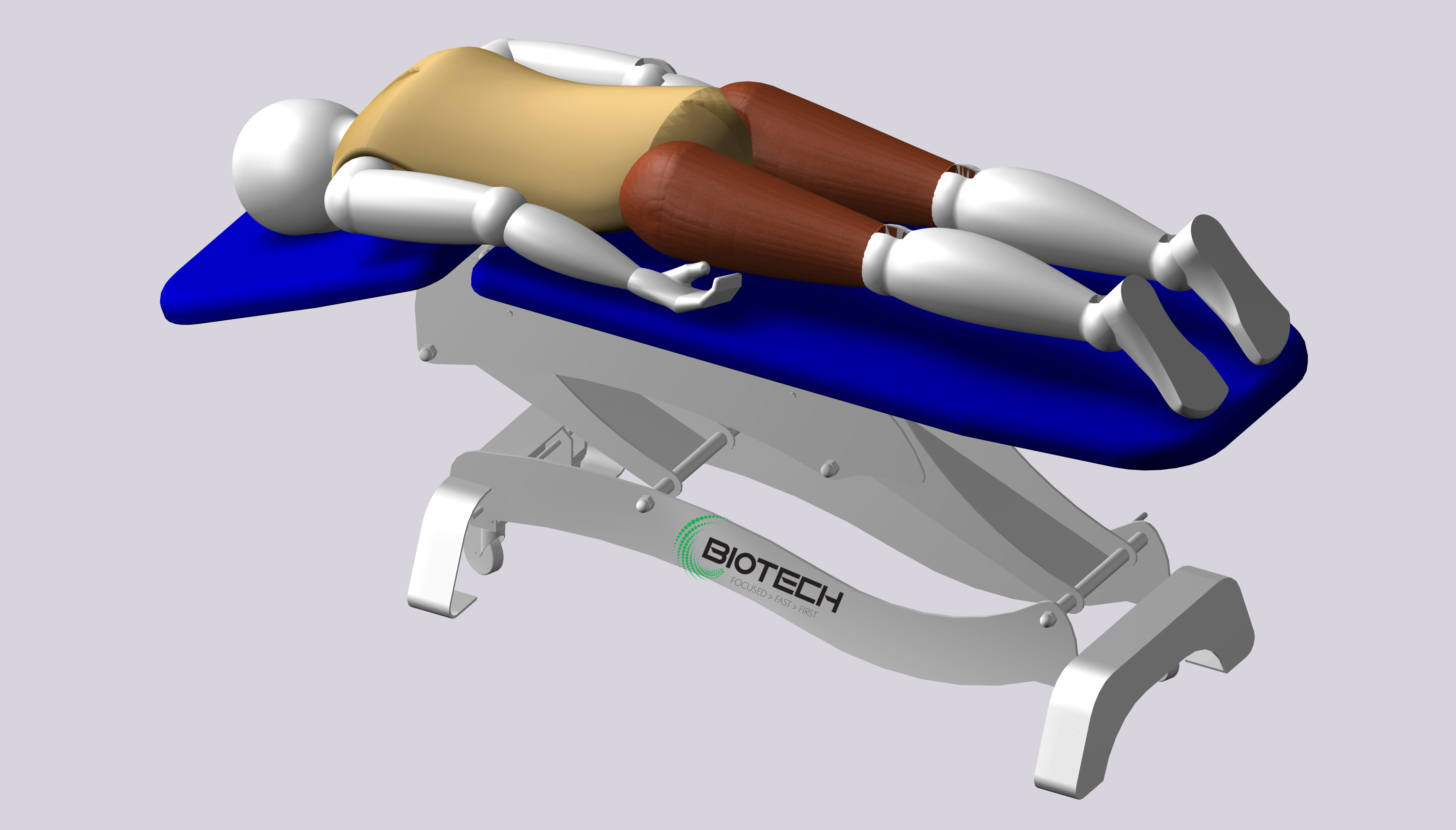 Phantom 2 Section Treatment Table 