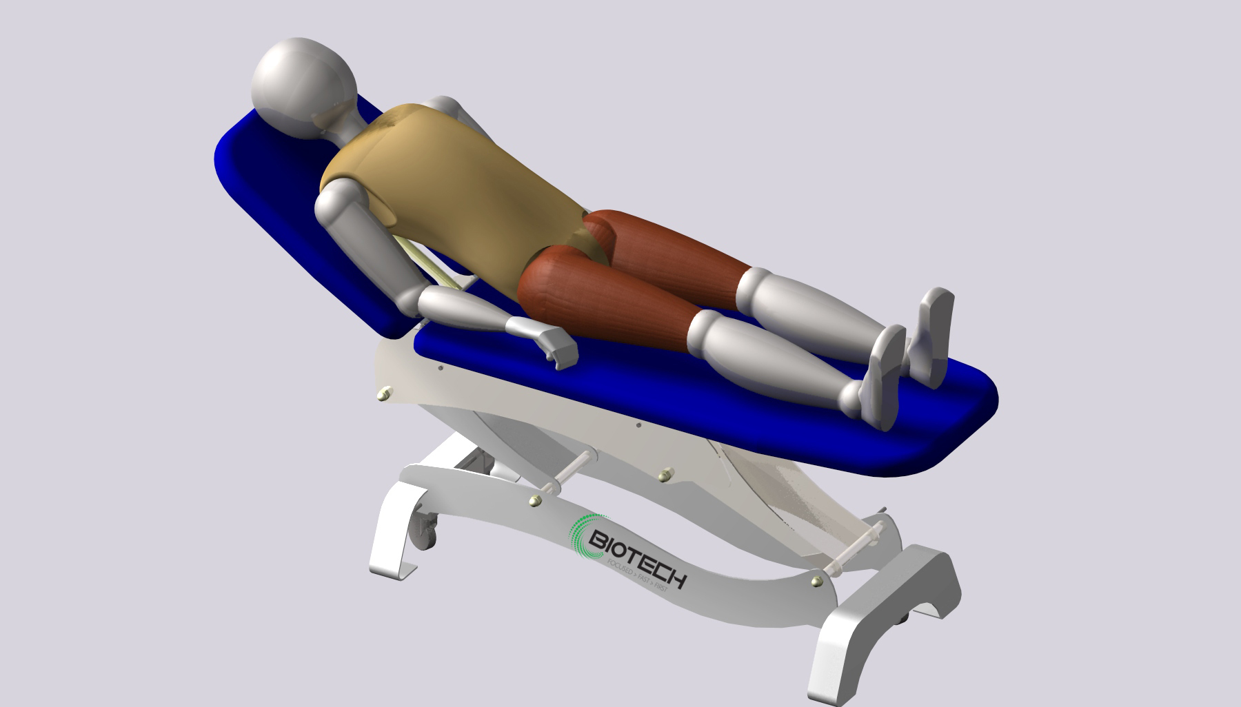 Phantom 2 Section Treatment Table 