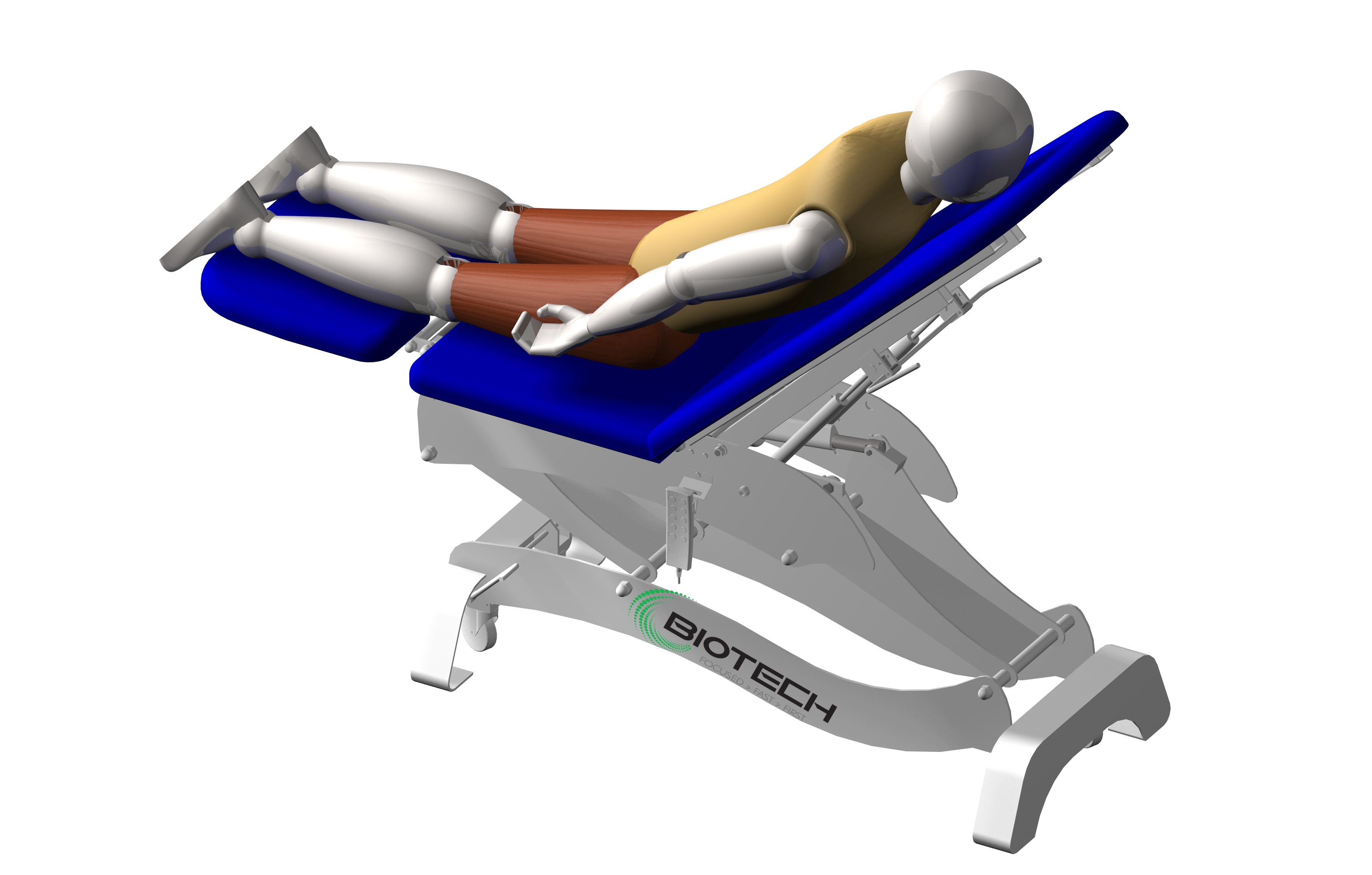 Phantom 3 Section Treatment Table