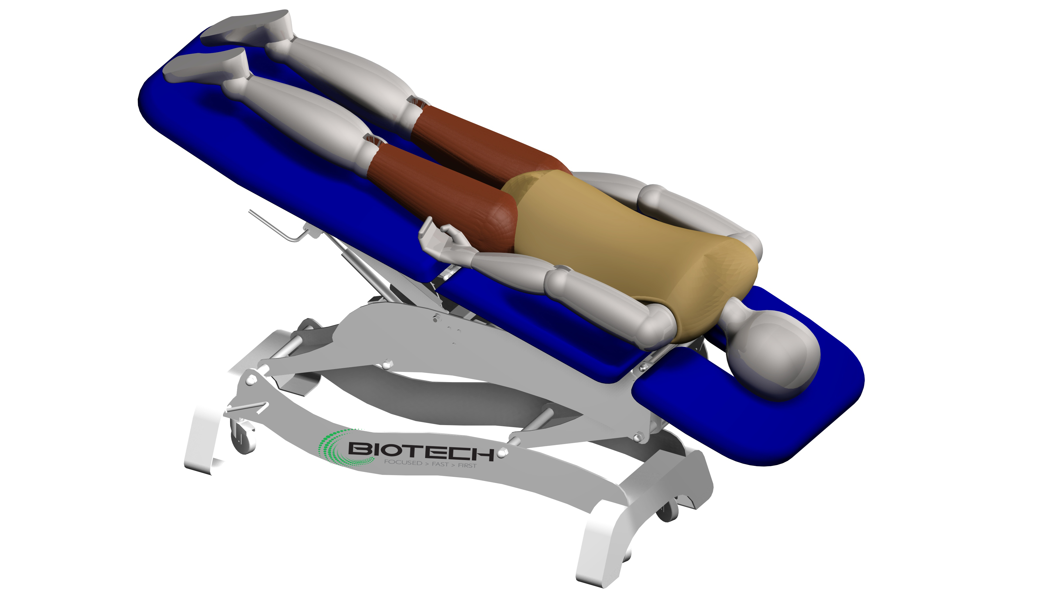 Phantom 3 Section Treatment Table