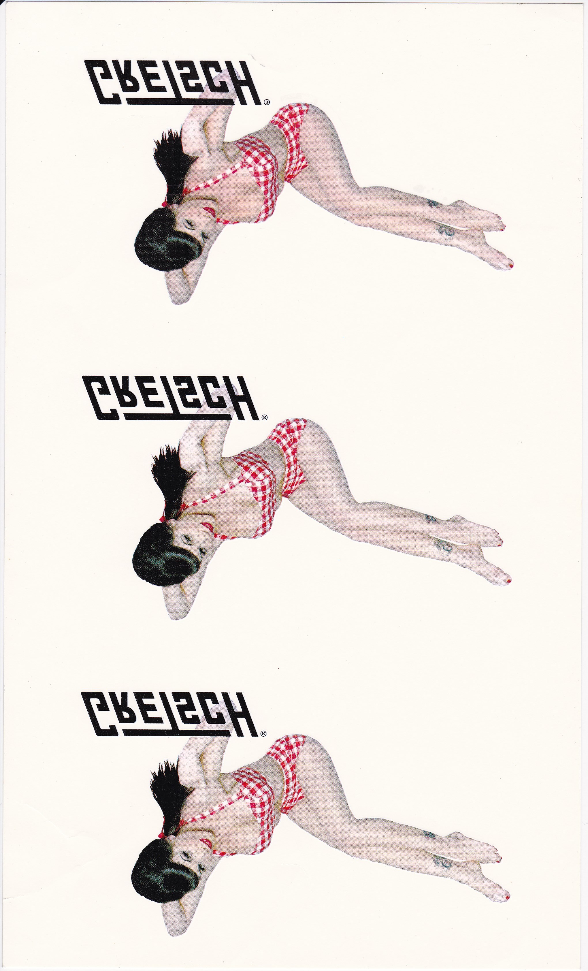 Clear Print Water Slide Decal Transfer Sticker
