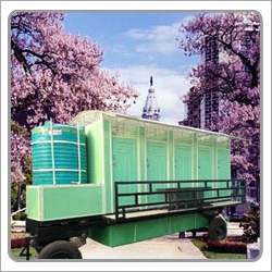 6 Seater Mobile Toilet Van
