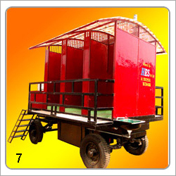 Portable Mobile Toilet Trailer