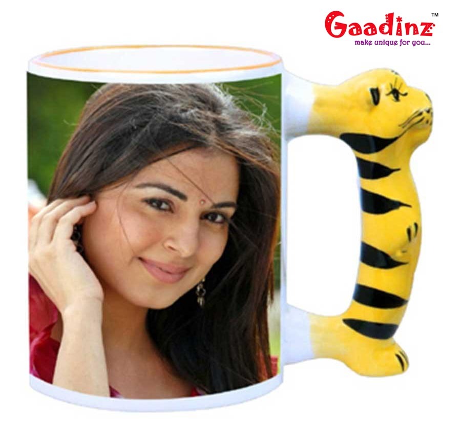 Personalized Animal Handle Mug
