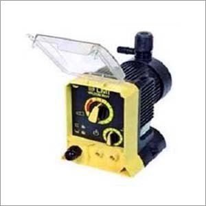 Electronic Dosing Pump - Mild Steel, Electric Power, Yellow and Black | Low Energy Consumption, Quality Assured, Negligible Maintenance Cost, Longer Service Life