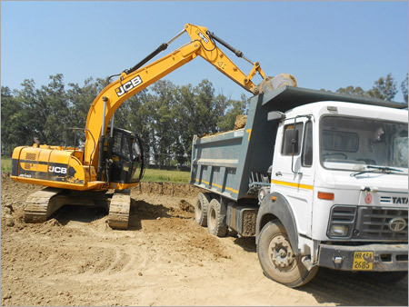 जेसीबी किराए पर