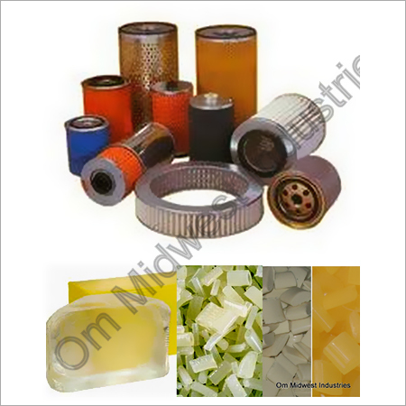 ऑफ व्हाइट फिल्टर्स हॉट मेल्ट एडहेसिव्स