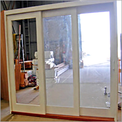 Three Track Aluminium Windows
