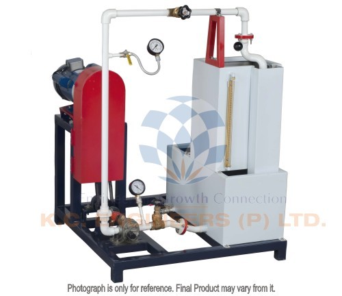 Gear Pump Test Rig (With Variable Speed Swinging Field Dynamometer) - Color: White