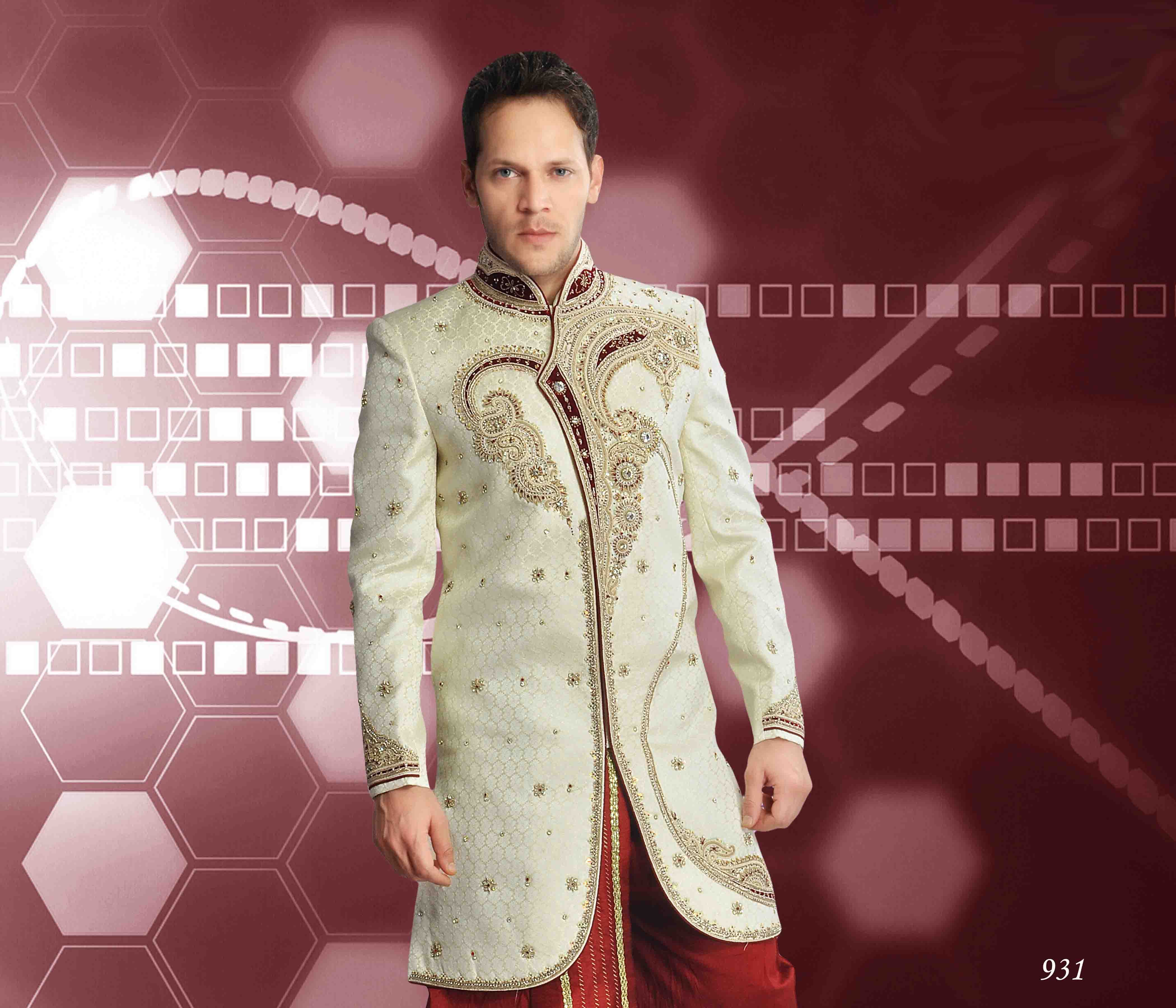 Designer Wedding Sherwani For Mens