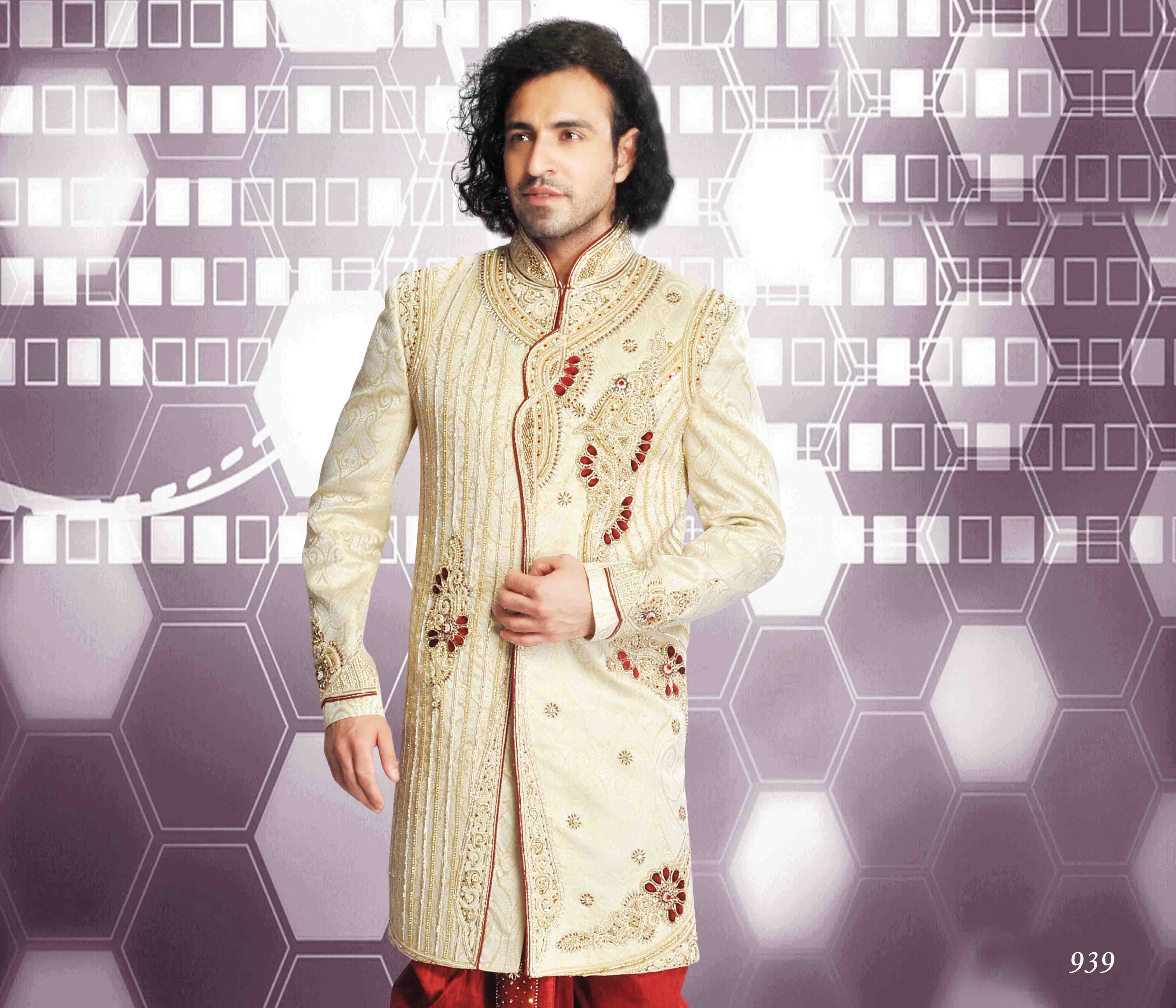 Designer Wedding Sherwani For Mens