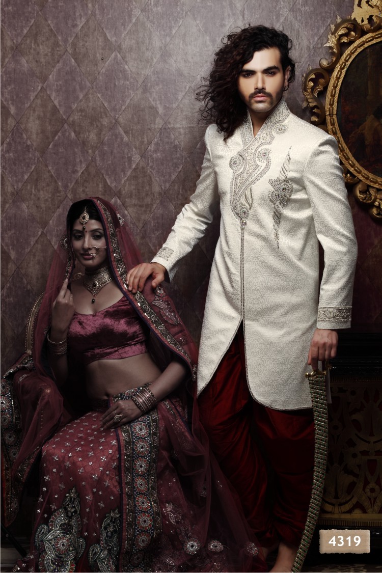 Designer Wedding Sherwani For Mens