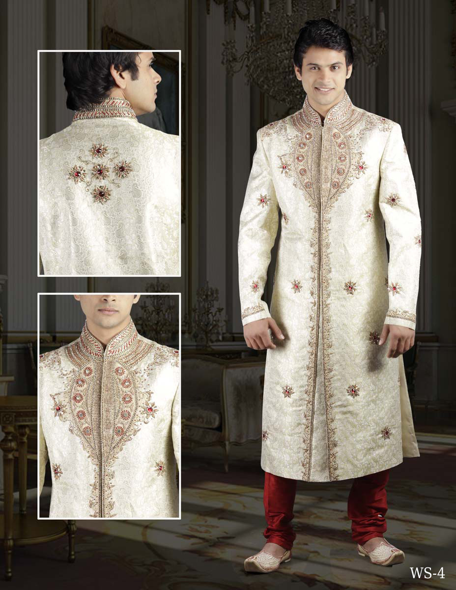 Designer Wedding Sherwani For Mens