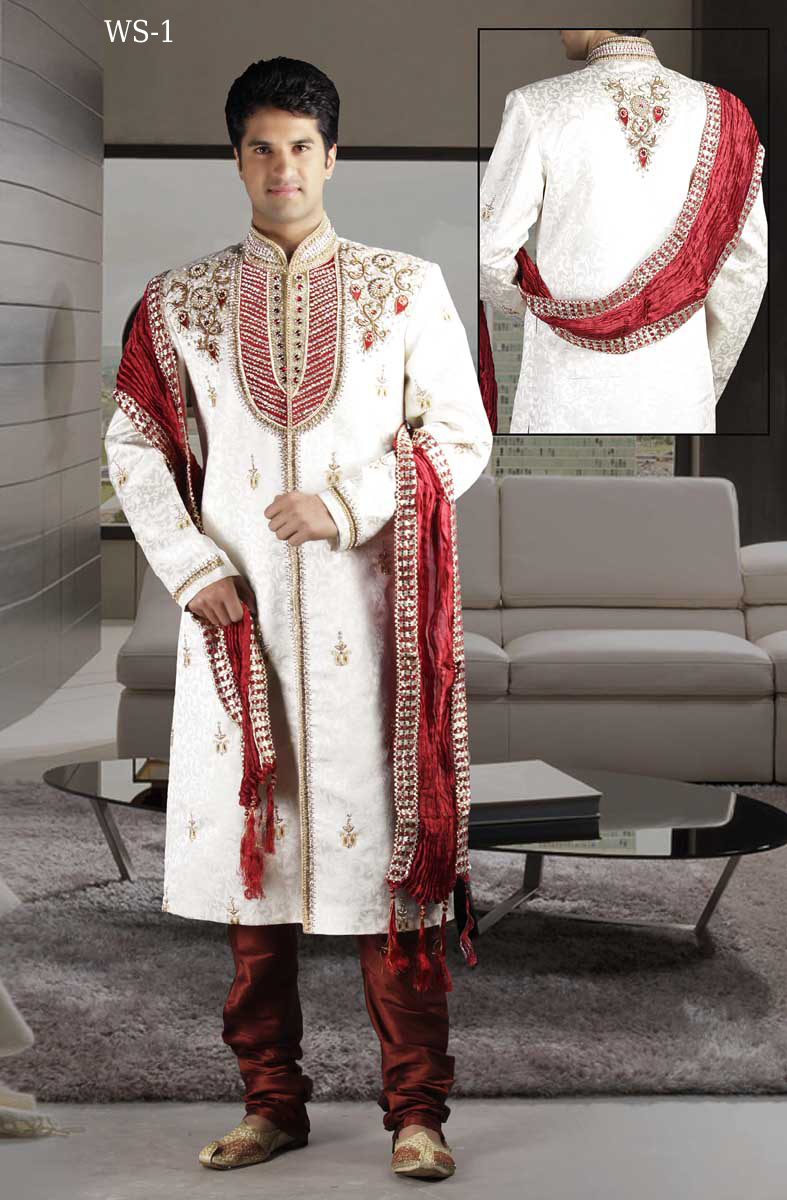 Designer Wedding Sherwani For Mens