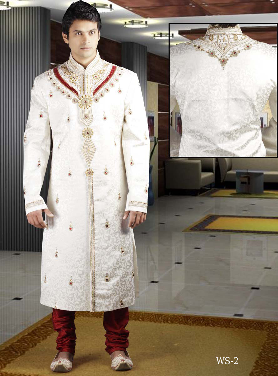 Designer Wedding Sherwani For Mens