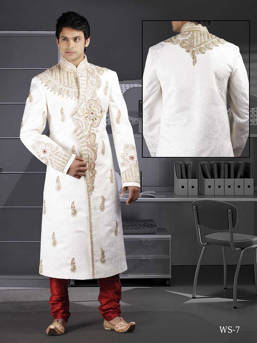 Designer Wedding Sherwani For Mens