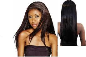 Black Fiber Wig