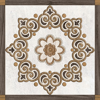 Brown And Black Designer Glossy Tiles