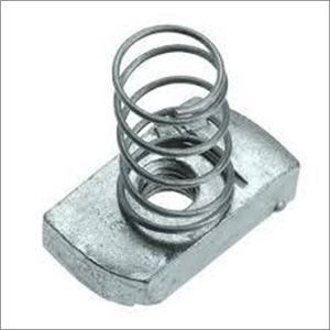 Channel Nuts - Stainless Steel M6 to M16, Silver Square Head, Galvanized Finish | Designed for Securing Fittings in Metal Framing Channels