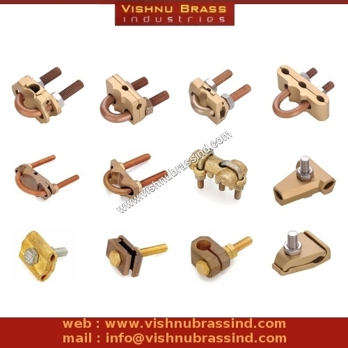 मेटल रॉड टू केबल ब्रास क्लैंप