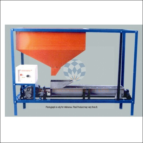 स्क्रू कन्वेयर (वेरिएबल स्पीड) उपकरण सामग्री: Ss