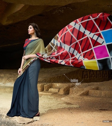 Georgette Low Price Daily Wear Sarees