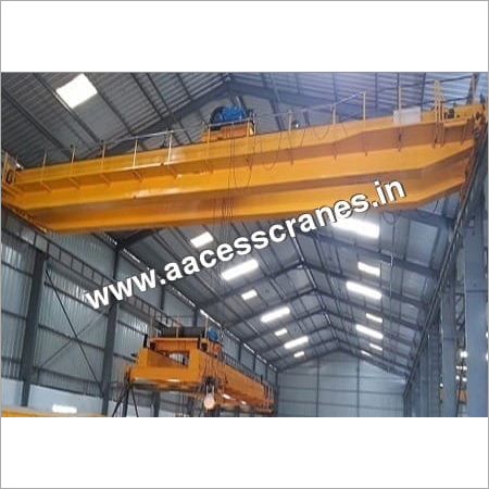 Overhead Crane - Steel, Capacity Up to 150 Tons, Span 5-45 Mtrs | Electric Powered, Max Height Up to 95 Mtrs, Hoist Speed 20-25 m/min
