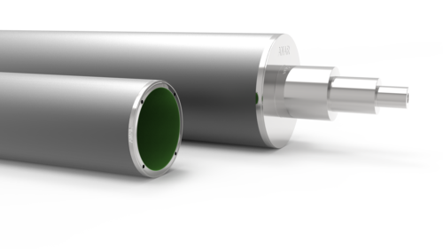 Anilox Rollers - Iron Material, Length Up to 5 Mtr., Diameter Up to 250 mm, Silver Color - High-Quality Inking Roller with 1400 Hv Surface Hardness and Chemical Engraving, Model ART-2234