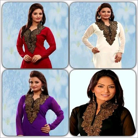 Chiffon Kurtis