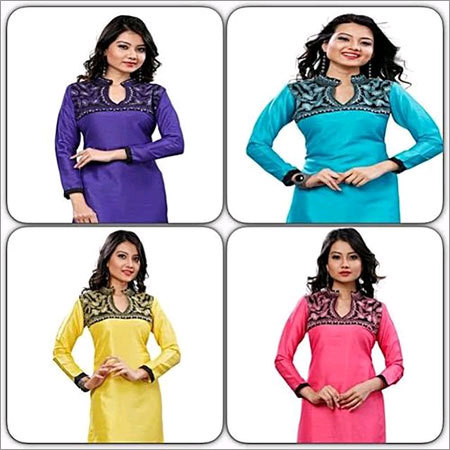 Cotton Silk Kurti