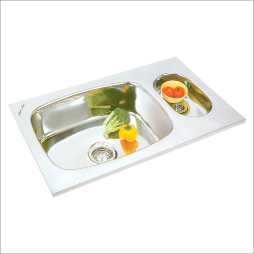 Single Bowl Kitchen Sink With Mini Bowl - Stainless Steel, 32x20x8 Inches Overall Size | Superior Polishing, Corrosion Resistant, Long Lasting